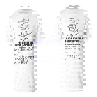 Abibliophobia Book Nerd Cadeau Pour Lesers De Livres T-Shirt - Cadeauxyz