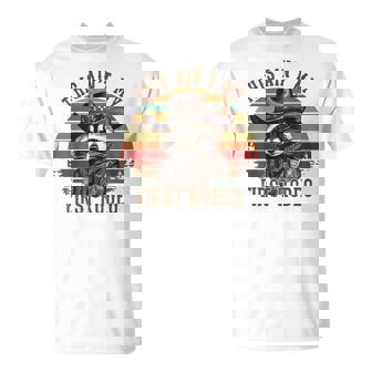 This Aint My First Rodeo Raccoon Western Country Cowboy T-Shirt - Monsterry