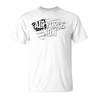 Air Force Mom Memorial Day Veterans Day 4Th Of July Military T-Shirt | Seseable UK
