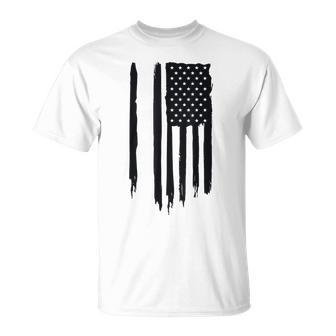 Alaskan Rugged Tundra American Flag Usa T-Shirt - Thegiftio UK