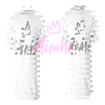 Anahi The Queen Pink Crown & Name For Called Anahi T-Shirt - Monsterry