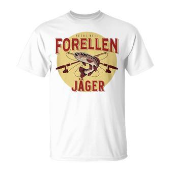 Angler Fischer Slogan Boys Fishing Angel Green T-Shirt - Geschenkecke