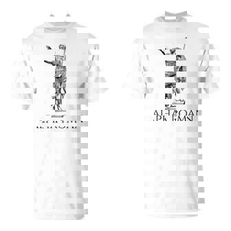 Augusto César Alfa Romano Historia De La Antigua Roma Spqr Camiseta unisex - Regaloses