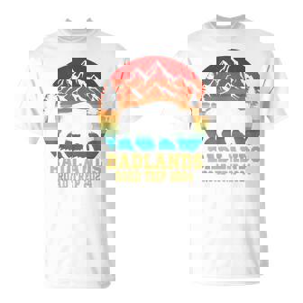 Badlands National Park South Dakota Buffalo Bison Road Trip T-Shirt - Thegiftio