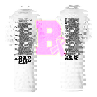 Bears School Spirit Game Day We Wear Pink Breast Cancer T-Shirt - Monsterry
