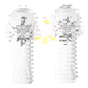 BEER CAN CHICKEN BBQ Shirt Cute Backyard BBQ Grill T-Shirt - Monsterry