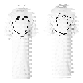 Big Smile Face Camisa Divertida Con Cara Sonriente Para Niños Camiseta unisex - Regaloses