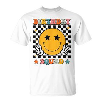 Birthday Squad Matching Birthday Party Family Group Bday T-Shirt - Monsterry
