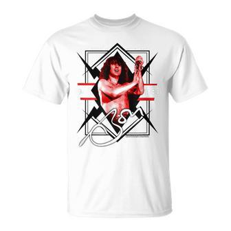 Bon Scott Lightning Singer T-Shirt - Geschenkecke