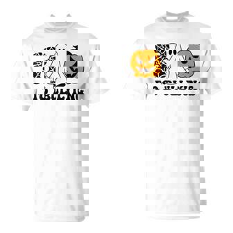 Boo To Bullying Orange Anti Bullying Unity Day Halloween Kid T-Shirt - Monsterry