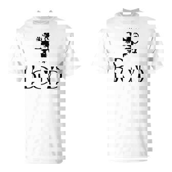 Boyd Clan Scottish Family Name Scotland Heraldry T-Shirt - Monsterry