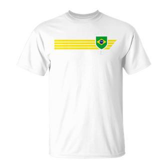 Brazil Seleção Fan Jersey Blue T-Shirt - Geschenkecke