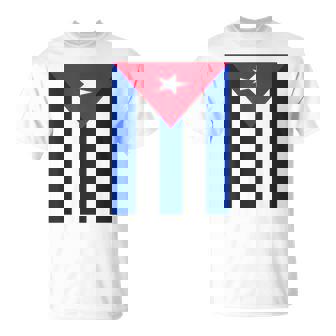 Camisa Con Bandera De Cuba Bandera Nacional Cubana Camiseta unisex - Regaloses