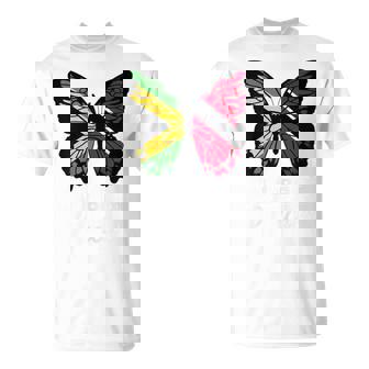 Caribbean Princess Jamaica And Trinidad Half Trini Jamaican T-Shirt - Thegiftio UK