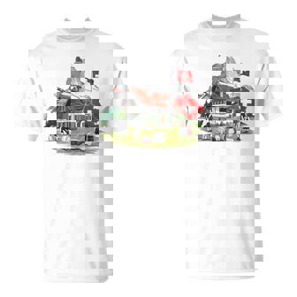 Carte Suisseie Symboles Suisses T-Shirt - Cadeauxyz