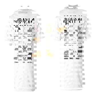 Cat God Say I Am Christian Girl N Bible Verse Jesus T-Shirt - Monsterry