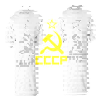 Cccp Urss Union Soviétique Ancien Symbole Russe T-Shirt - Cadeauxyz