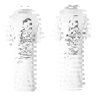 Cervantes Escritor Español Libros Literatura Camiseta unisex - Regaloses