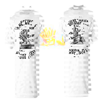 Chaude Comme Une Baraque À Frites Humour Ch'ti Cadeau Frites T-Shirt - Cadeauxyz