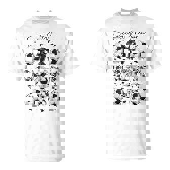 Checkered Soccer Mom Game Day Season Sport Retro Mama Women T-Shirt - Monsterry