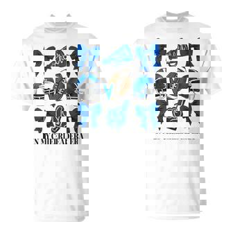 Cheer In My Cheerleader Era Cheer Coquette Football T-Shirt | Mazezy