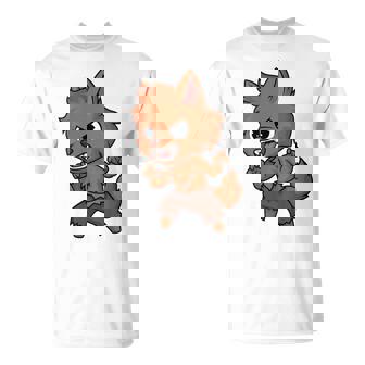 Chibi Kawaii Werewolf Anime Japanese Cute Style T-Shirt - Monsterry