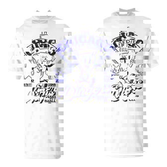 Chicago Deep Dish Dingers Minor League Retro Baseball Team T-Shirt | Seseable UK
