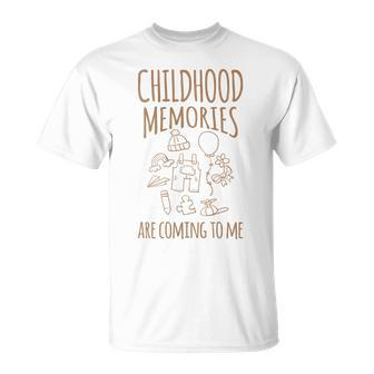 Childhood Memories School Reunion Family Get Together T-Shirt - Monsterry DE