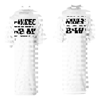 Childless Cat Lady Vote 2024 Dog Lady T-Shirt | Mazezy