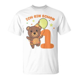 Children's Ich Bin Schon 1 Bär T-Shirt - Geschenkecke