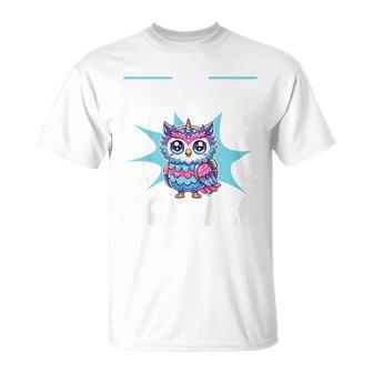 Children's Ich Rocke Jetzt Die Schule Cute Owl For School T-Shirt - Geschenkecke