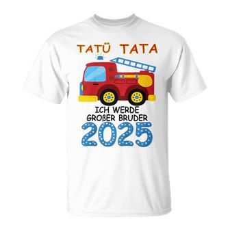 Children's Ich Werde Großer Bruder 2025 Gray T-Shirt - Geschenkecke