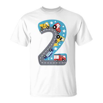 Children's Kinder 2 Geburtstag Junge 2 Jahre T-Shirt - Geschenkecke