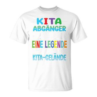 Children's Kita Abgänger 2024 Eine Legendeerlässt Das Kita Gelände T-Shirt - Seseable