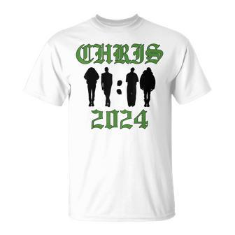 Chris For Chris Personalized First Name 2024 T-Shirt - Monsterry UK