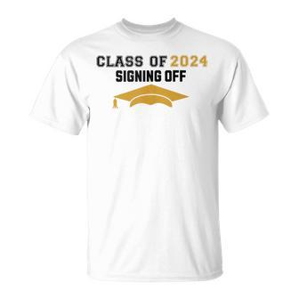 Class Of 2024 Senior Autograph High School Memory Party T-Shirt - Monsterry CA