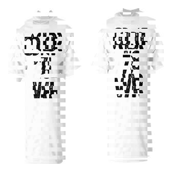 Color War '78 Cool Pop Culture T-Shirt - Monsterry