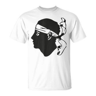 Corsica Mohren's Head Flag T-Shirt - Geschenkecke