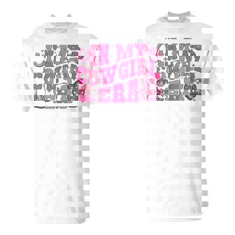 In My Cowgirl Era Groovy Cute Western Rodeo Cowgirl T-Shirt | Mazezy