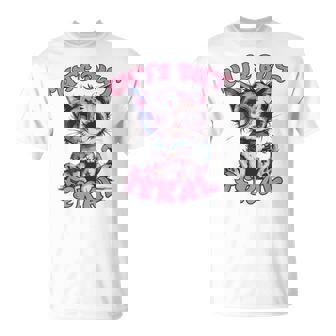 Cute But Feral Zombie Voodoo Cat Halloween Spooky T-Shirt - Monsterry