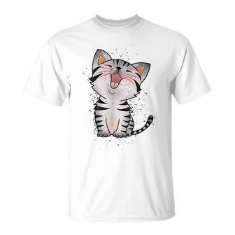 Cute Kitten Cat Lovers T-Shirt - Geschenkecke