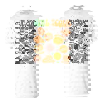 Cute Scout Girl Cookie Dealer Girl Troop Leader Scout Dealer T-Shirt | Seseable UK