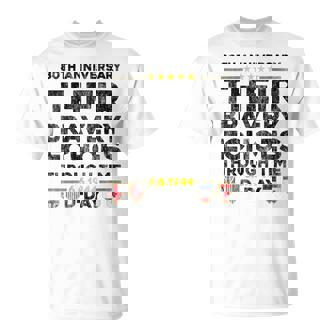 D-Day 80Th Anniversary Normandy Their Bravery Echoes Through T-Shirt - Thegiftio UK