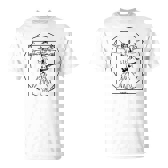 Davinciitruvian Hombre Guitarrista Rock & Roll Camiseta unisex - Regaloses