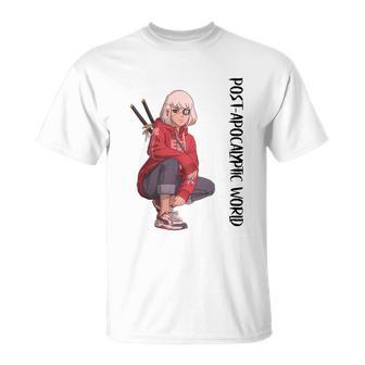 De Manga Post-Apocalyptique World Anime Japonais Manche Longue T-Shirt - Cadeauxyz