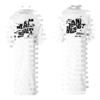 Dear Madam President 2024 Kamala Harris Tim Walz Waltz T-Shirt | Mazezy