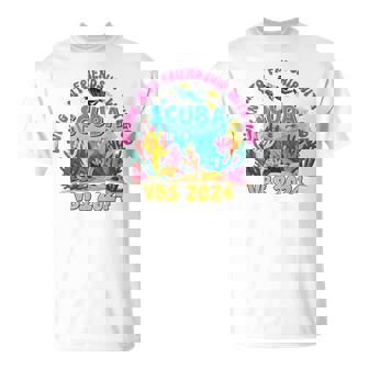 Diving Into Friendship With God Beach Scuba Vbs 2024 T-Shirt | Mazezy