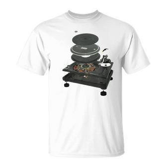 Dj Turntable 1210 Mk2 T-Shirt - Geschenkecke