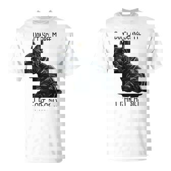 Don't Scare Me I Fart Easily French Bulldog Funny Dog T-Shirt - Monsterry