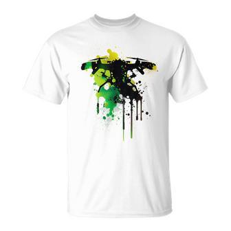 Drone Pilot Colourful Colours Drone Pilot Drone T-Shirt - Geschenkecke